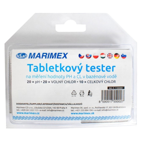 Marimex | Tabletkový tester na pH a chlór | 11305001