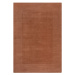 Kusový ručně tkaný koberec Tuscany Textured Wool Border Orange - 160x230 cm Flair Rugs koberce