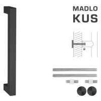 FT - MADLO kód 802K 25x25 mm UN ks CIM - čierna matná (FNO) 600 mm 25x25 mm