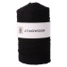 Atmowood priadza 5 mm - čierna