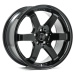 1AV ZX6 hliníkové disky 8,5x18 5x115 ET40 GLOSS BLACK