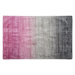 Koberec sivo-ružový 140 × 200 cm krátkovlasý ERCIS, 108534
