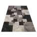 domtextilu.sk Moderný béžový koberec s motívom štvorcov 38603-181612