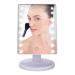 iQtech iMirror kozmetické Make-Up zrkadlo s LED Dot osvetlením, biele