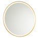 Kúpeľňové zrkadlo zlaté 70 cm vrátane LED s dotykovým stmievačom - Miral