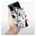 Odolné silikónové puzdro iSaprio - BW Owl - Samsung Galaxy S20+
