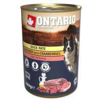 ONTARIO Konzerva kačacie paté s brusnicami 400 g