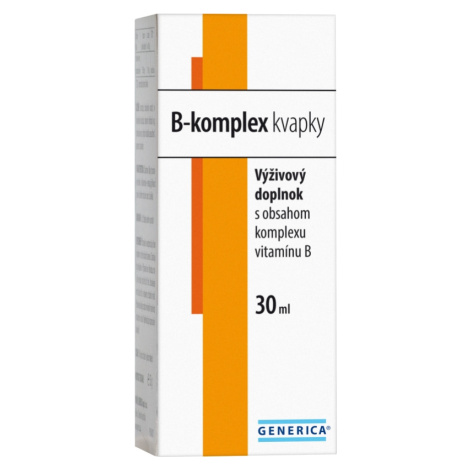 GENERICA B-Komplex kvapky 30 ml