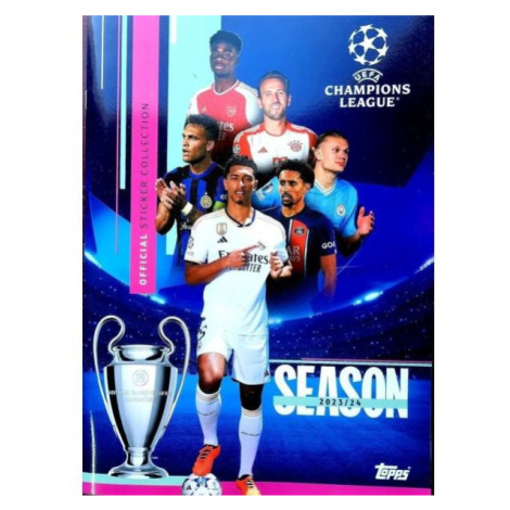 Topps Futbalové samolepky UEFA UCL - Album