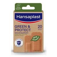Hansaplast GREEN & PROTECT udržateľná náplasť, 2 veľkosti 1x20 ks