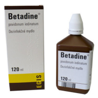 BETADINE Dezinfekčné mydlo 75 mg/ml 120 ml