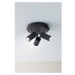 Sivé stropné svietidlo s kovovým tienidlom 27x27 cm Costilla - Markslöjd