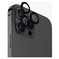 UNIQ OPTIX IPHONE 15 PRE MAX (2023) 6.7 ALUMINIUM CAMERA LENS PROTECTOR - MIDNIGHT (BLACK)