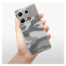 Odolné silikónové puzdro iSaprio - Gray Camuflage 02 - Infinix Note 30 PRO