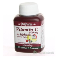 MedPharma Vitamín C 500 mg so šípkami 67 tabliet