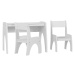 Biela detská stolička Klips – Pinio