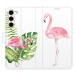 Flipové puzdro iSaprio - Flamingos - Samsung Galaxy S23+ 5G