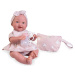 Antonio Juan 50393  MIA - žmurkajúce a cikajúce realistická bábika s celovinylovým telom