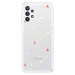 Odolné silikónové puzdro iSaprio - Abstract Triangles 02 - white - Samsung Galaxy A32