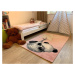 Dětský koberec Kiddo A1083 pink - 160x230 cm Vopi koberce