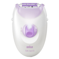 BRAUN Silk·épil 3, Epilátor 3-000, Fialový