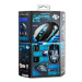 E-blue Myš Auroza Type IM, 4000DPI, optická, 6tl., drátová USB, černá