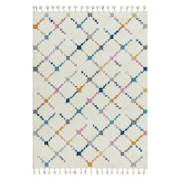 Béžový koberec Asiatic Carpets Criss Cross, 80 x 150 cm