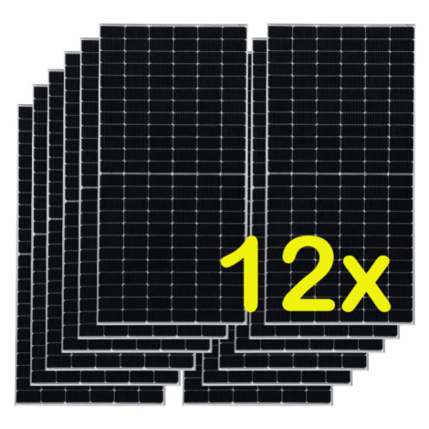 Sada solárnych panelov 5,4kW (12x450W 35mm) (V-TAC)