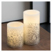 Pauleen Glowing Glitter Candle LED sviečka sada 2 ks