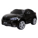 Elektrické autíčko BMW X6 M, 2 miestne, 2x 120 W motor, 12V, elektrická brzda, 2,4 GHz diaľkové 