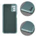 Silikónové puzdro na Motorola Moto G22/E32s/E32 Metallic zelené