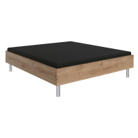 Futónová posteľ LEVEL BEDS A 180/200cm,imitácia prírod.dubu