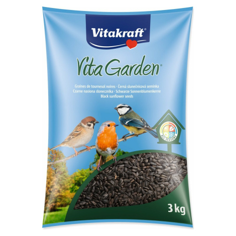 Slnečnica Vitakraft Garden čierna 3kg