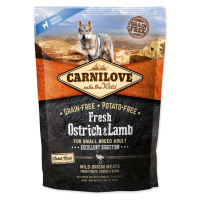 CARNILOVE FRESH OSTRICH AND LAMB EXCELLENT DIGESTION FOR SMALL BREED DOGS 1,5 KG (294-170869)