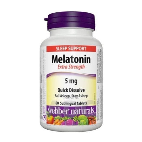 Webber Naturals Melatonin 5 mg 60TBL