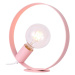 Ružové detské svietidlo ø 10 cm Nexo – Candellux Lighting