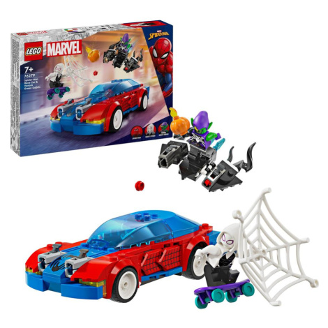 LEGO LEGO® Spider-Manovo závodní auto a Venom Zelený goblin 76279