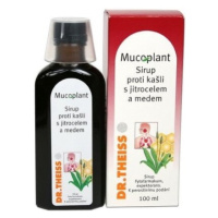 MUCOPLANT Sirup proti kašľu so skorocelom a medom 100 ml