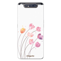 Odolné silikónové puzdro iSaprio - Flowers 14 - Samsung Galaxy A80