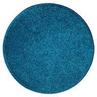 Kusový koberec Eton Exklusive turkis kruh - 120x120 (průměr) kruh cm Vopi koberce