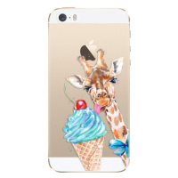 Odolné silikónové puzdro iSaprio - Love Ice-Cream - iPhone 5/5S/SE