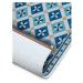 Modrý koberec behúň 75x150 cm Cappuccino Classic – Hanse Home