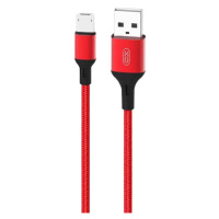Kábel Cable USB to Micro USB XO NB143, 2m, red (6920680870837)