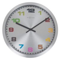 Nástenné hodiny Nextime Mercure multicolor 45cm