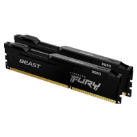 Kingston FURY Beast 16GB 1866MHz DDR3 CL10 DIMM (2x8GB) Black