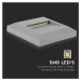 Schodiskové LED svietidlo štvorcové 2W, 4000K, 60lm, sivé VT-1152 (V-TAC)