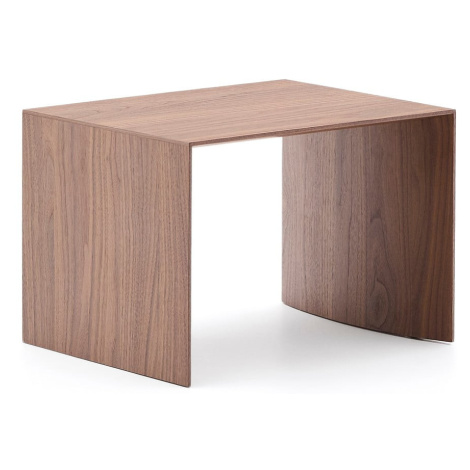 Odkladací stolík v dekore orecha 40x55 cm Litto – Kave Home