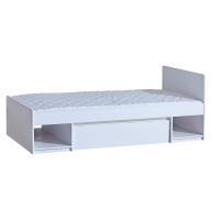 DL Detská posteľ s úložným priestorom Astana 195x90 - biela