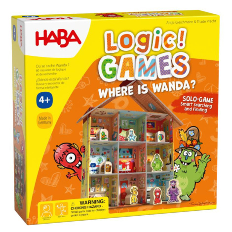 Logická hra pre deti Kde je Wanda Logic! GAMES Haba od 4 rokov