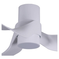 LED stropný ventilátor Nautica, biely